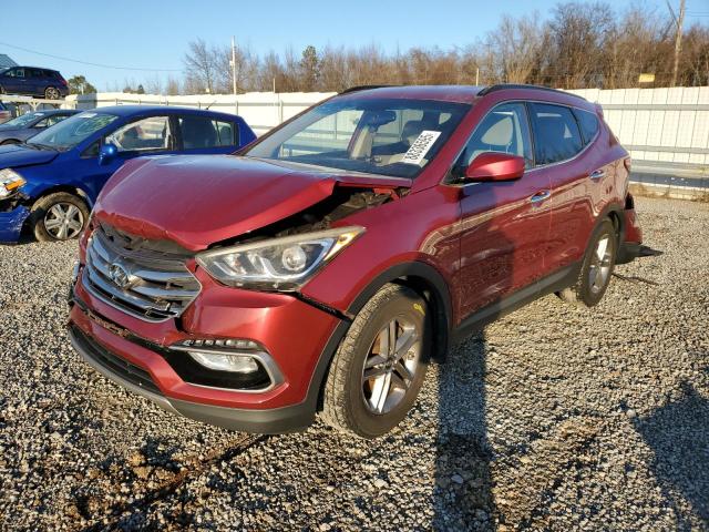 hyundai santa fe s 2017 5xyzu3lb9hg410330