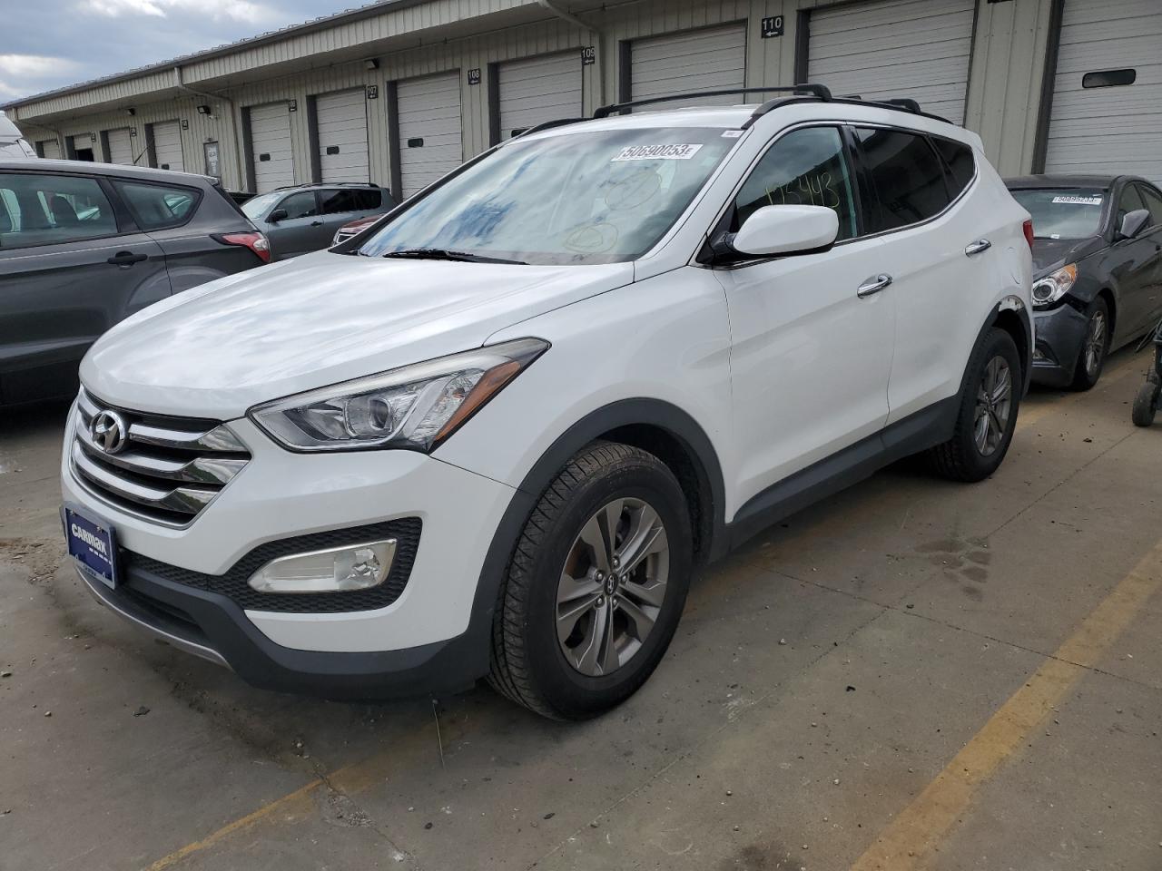 hyundai santa fe 2016 5xyzu3lbxgg333403