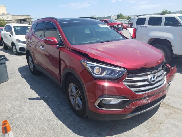 hyundai santa fe s 2018 5xyzu3lbxjg518865