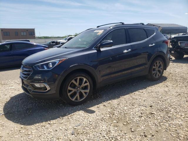 hyundai santa fe 2017 5xyzu4la1hg502786