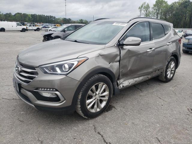 hyundai santa fe 2017 5xyzu4la5hg486835