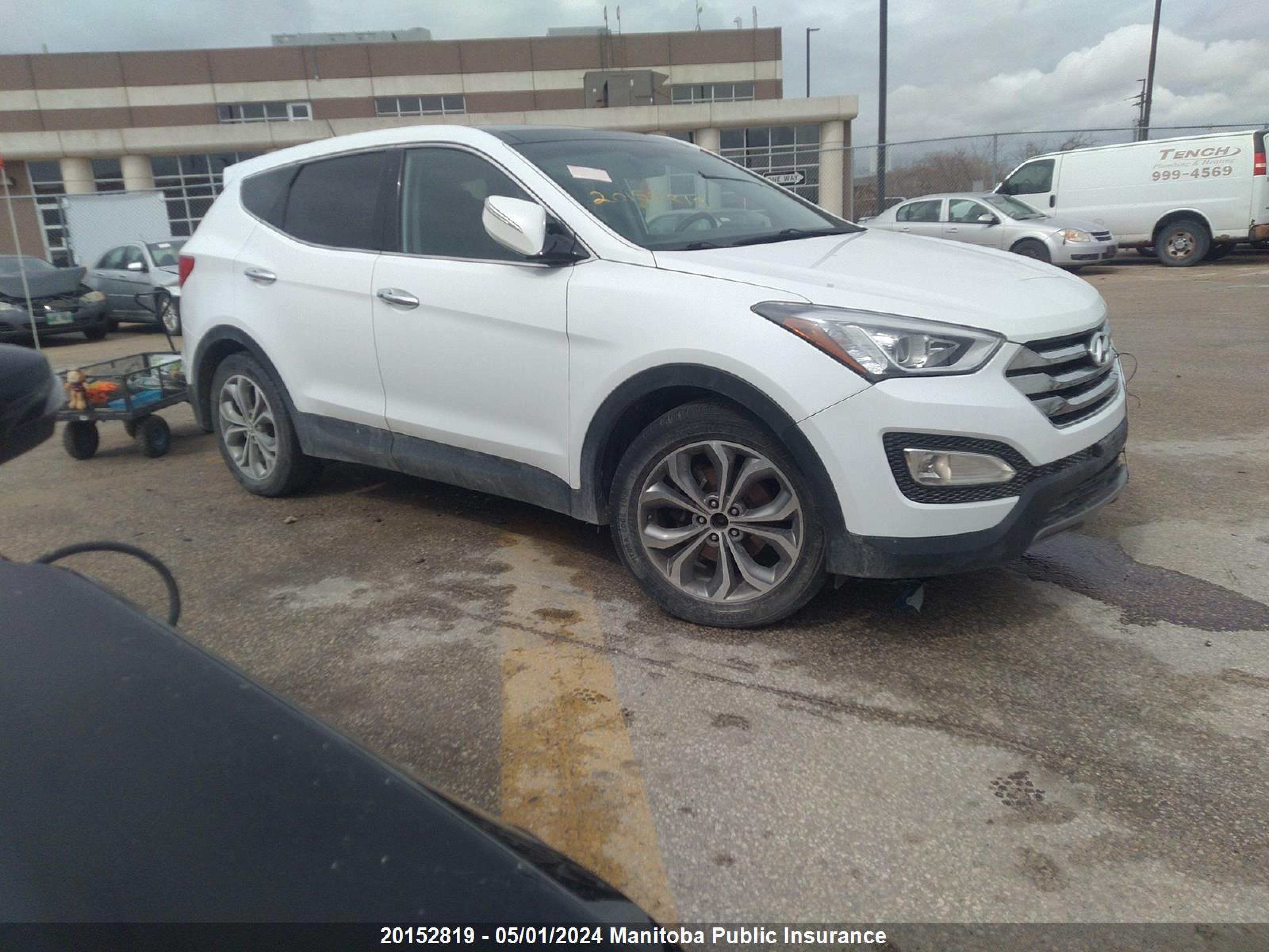 hyundai santa fe 2013 5xyzudla5dg001894