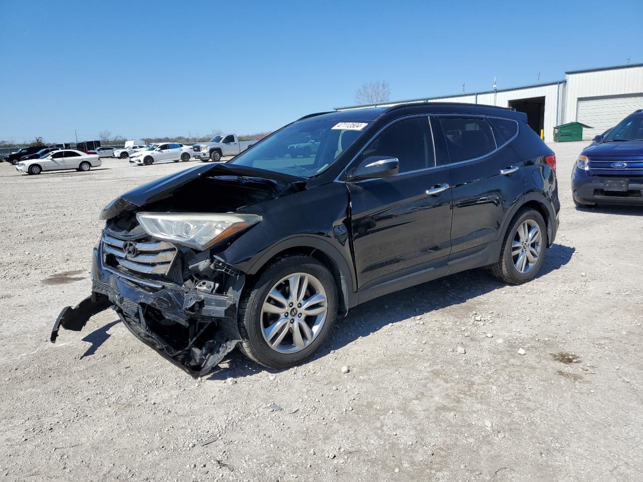 hyundai santa fe 2013 5xyzudla7dg047534