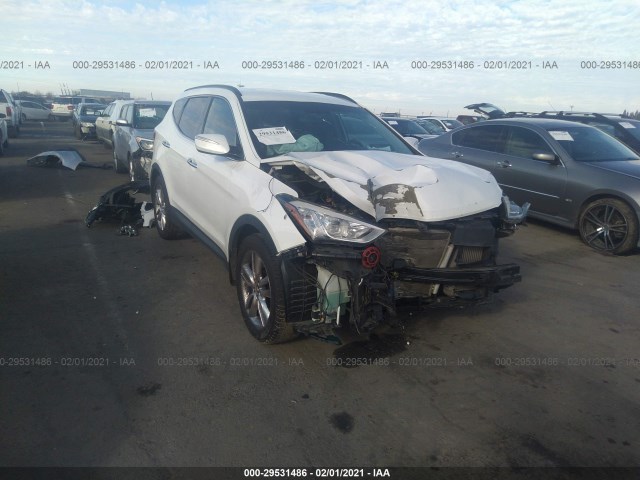 hyundai santa fe 2013 5xyzudla7dg078220