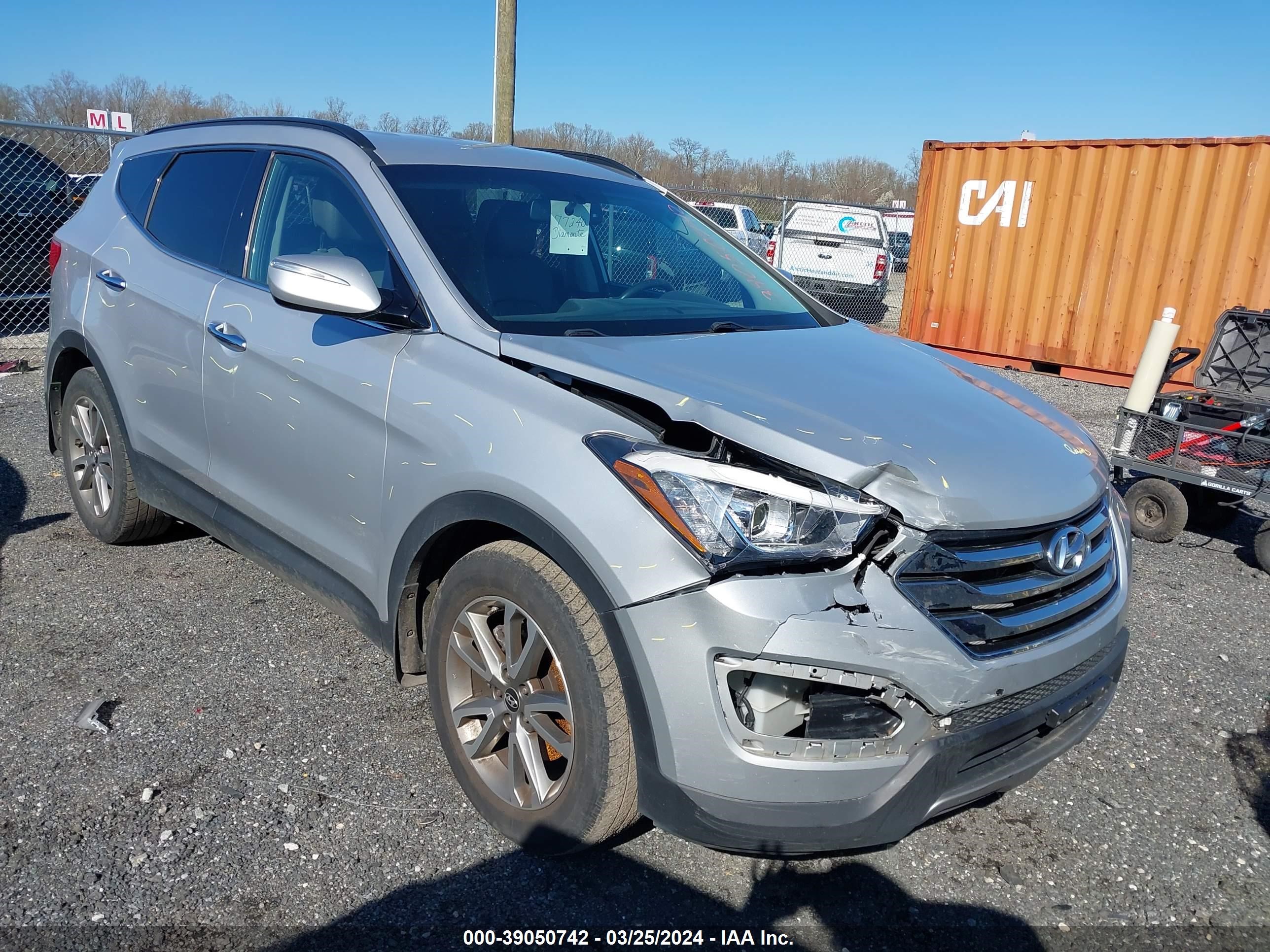 hyundai santa fe 2014 5xyzudlaxeg169726