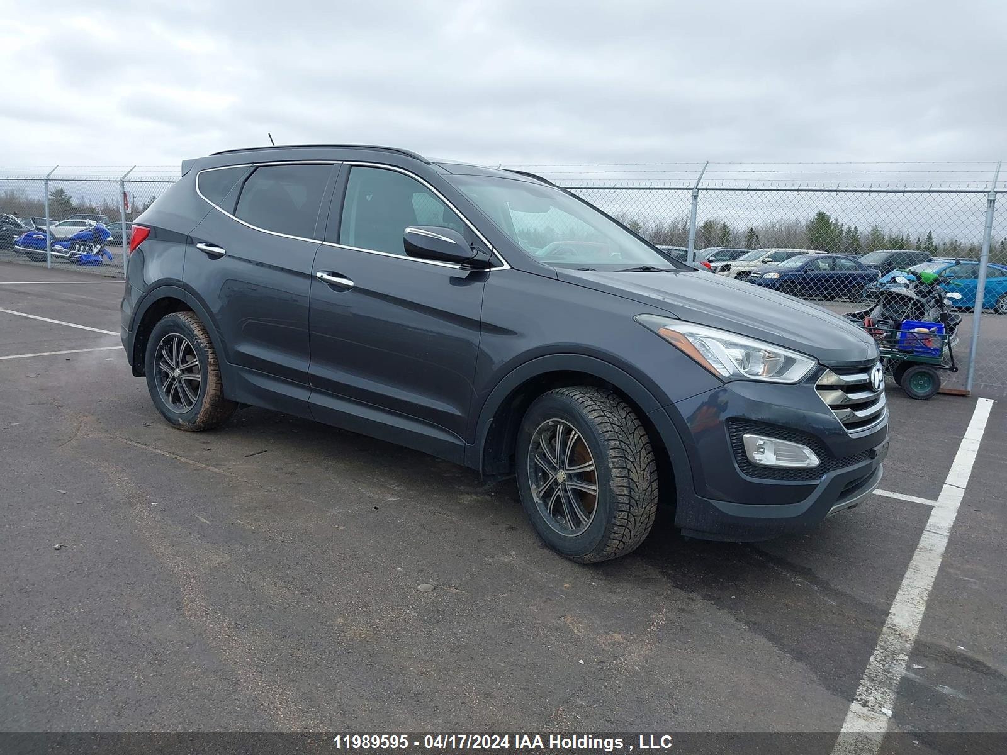 hyundai santa fe 2016 5xyzudlaxgg359917