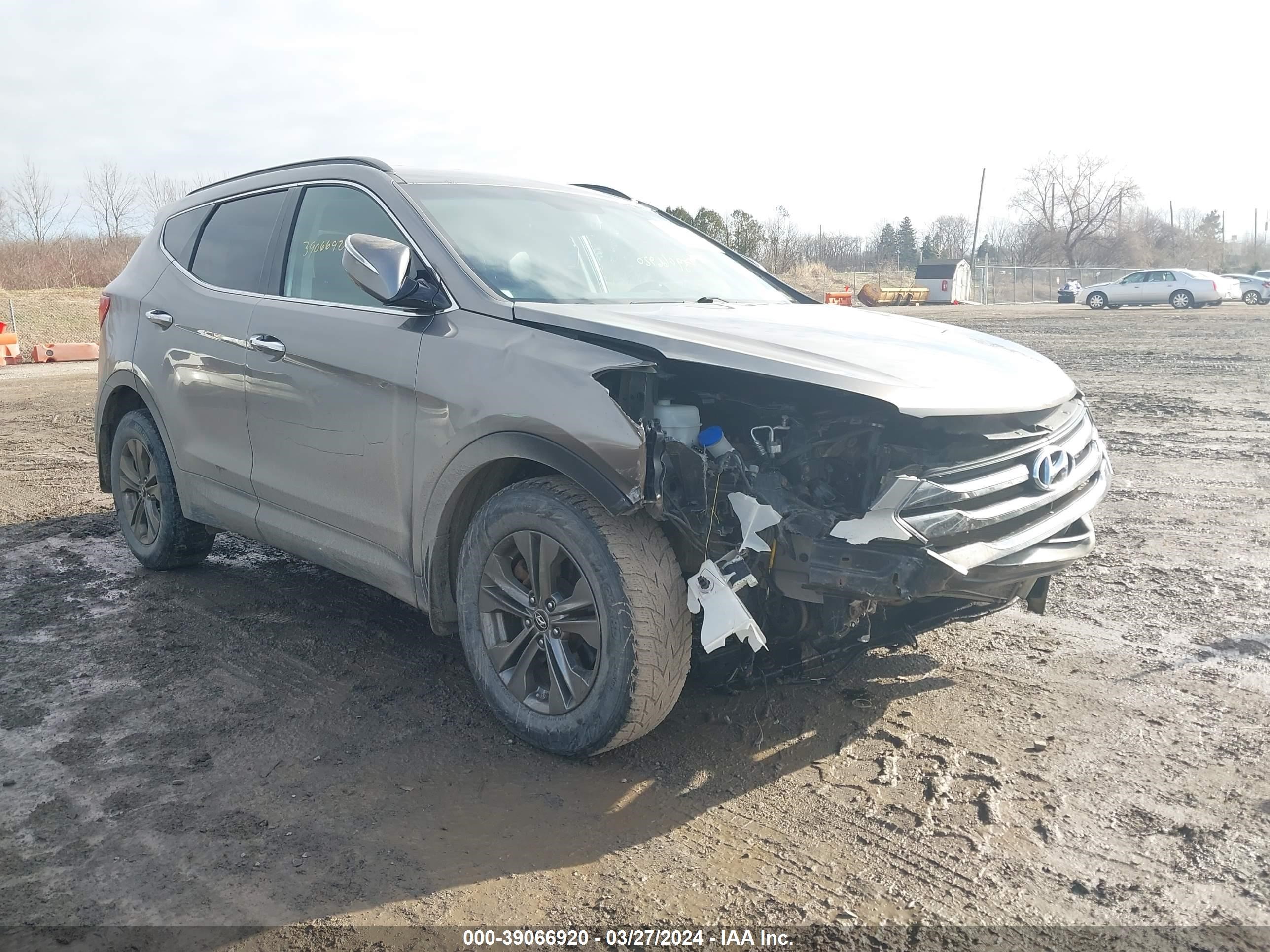 hyundai santa fe 2014 5xyzudlb2eg164464