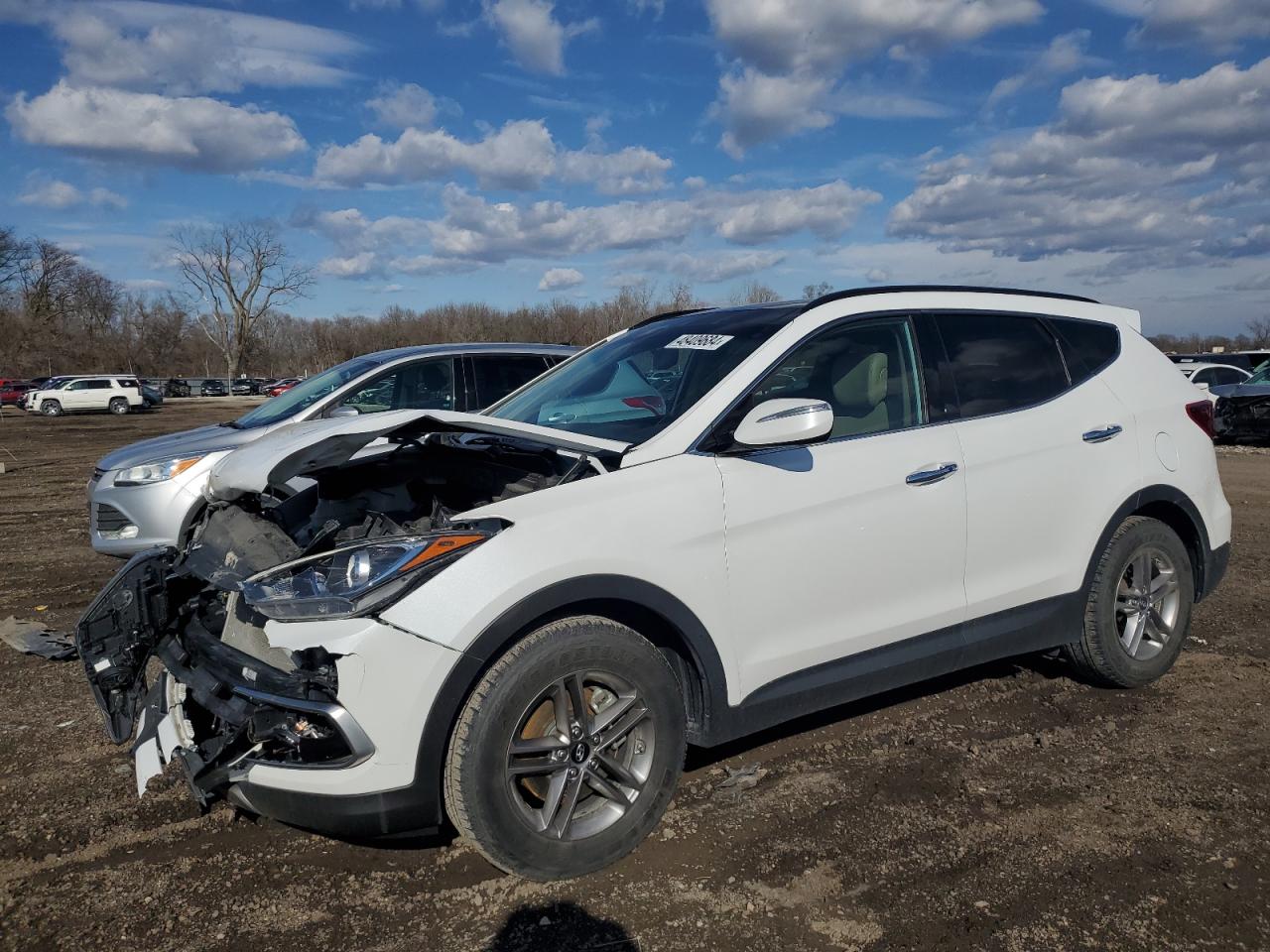 hyundai santa fe 2017 5xyzudlb2hg440551