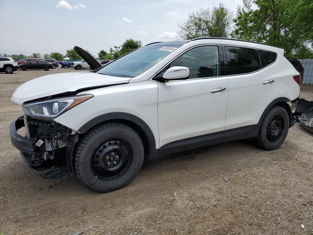 hyundai santa fe 2017 5xyzudlb3hg455365