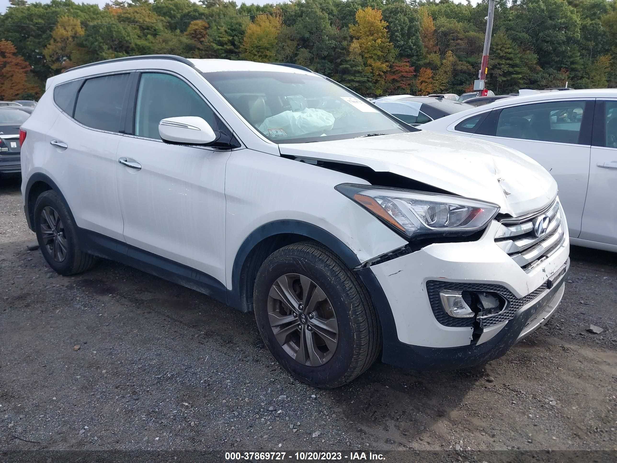 hyundai santa fe 2014 5xyzudlb5eg228318