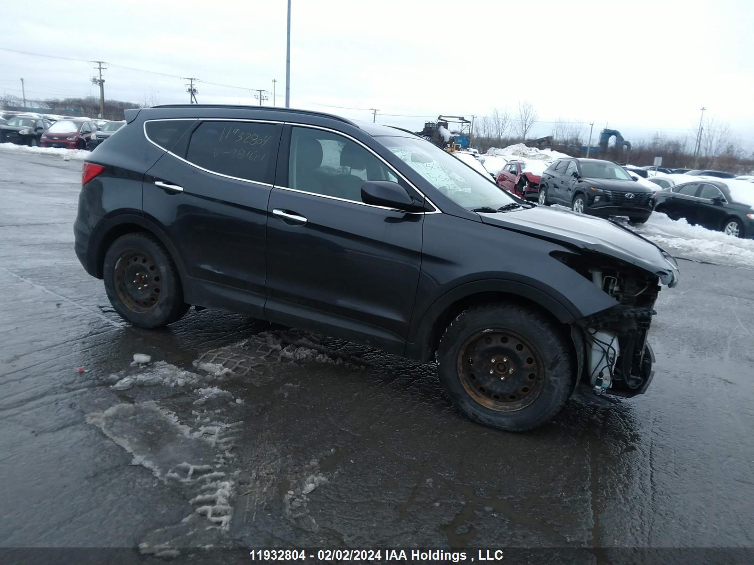 hyundai santa fe 2015 5xyzudlb6fg281661