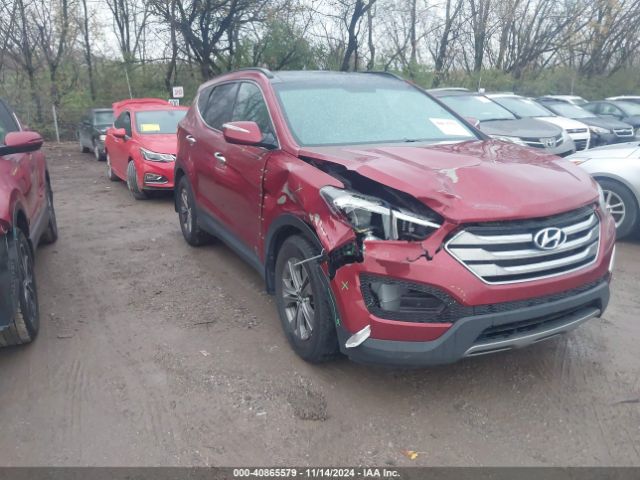 hyundai santa fe 2015 5xyzudlb9fg263395