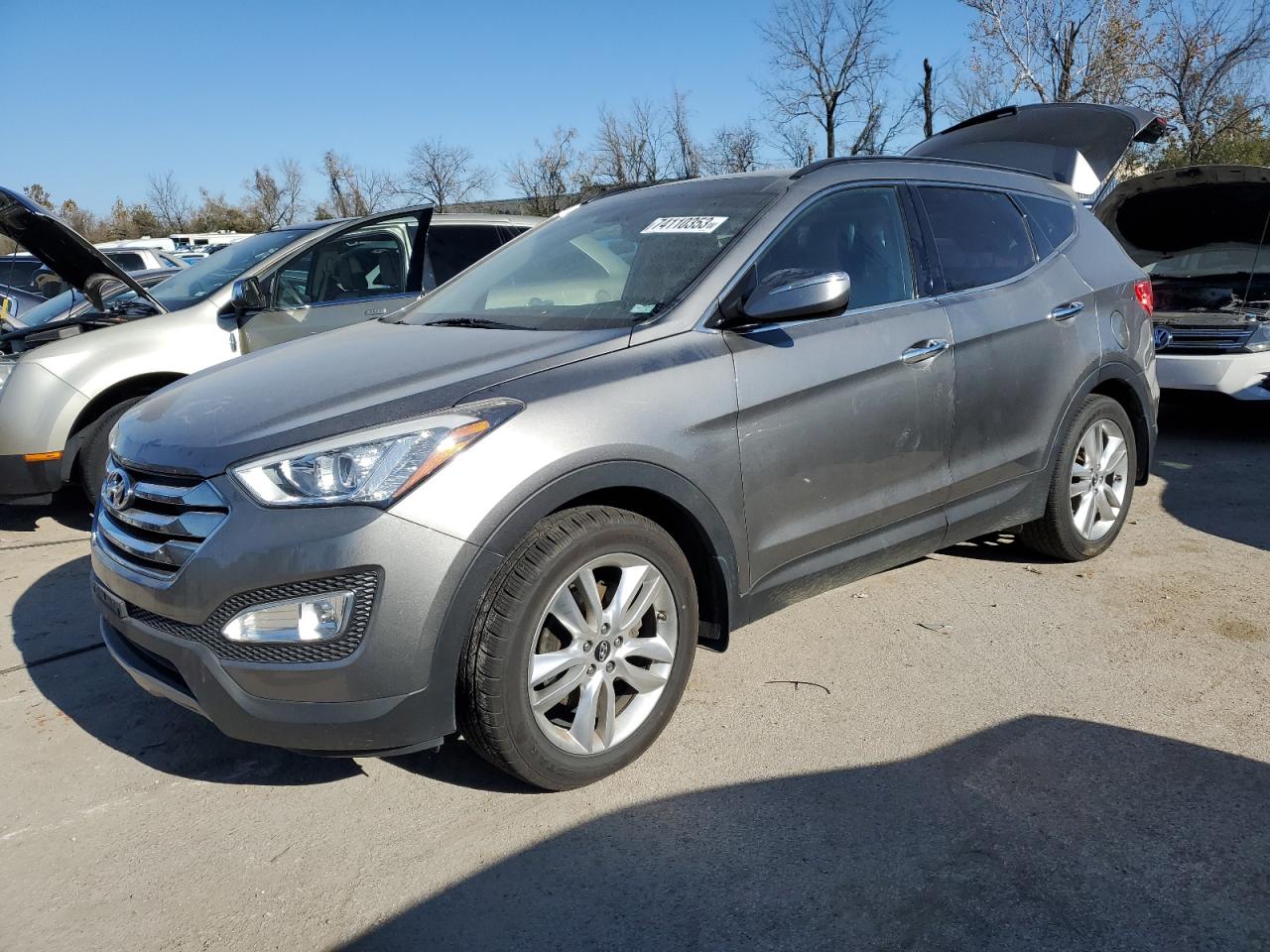 hyundai santa fe 2014 5xyzw3la6eg137697