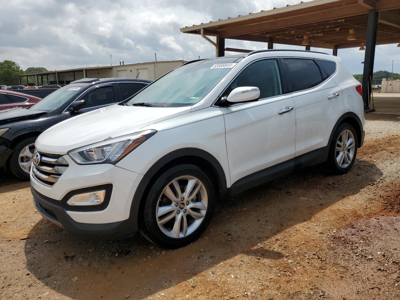 hyundai santa fe 2014 5xyzw3la7eg197035