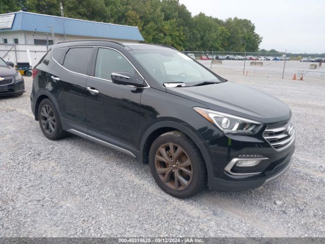 hyundai santa fe 2017 5xyzw4la0hg439867