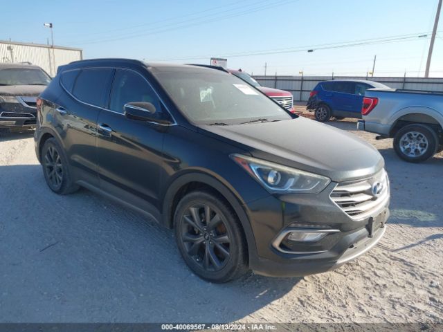 hyundai santa fe 2017 5xyzw4la0hg460217