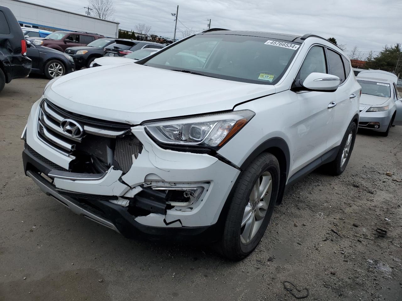 hyundai santa fe 2016 5xyzw4la1gg332132