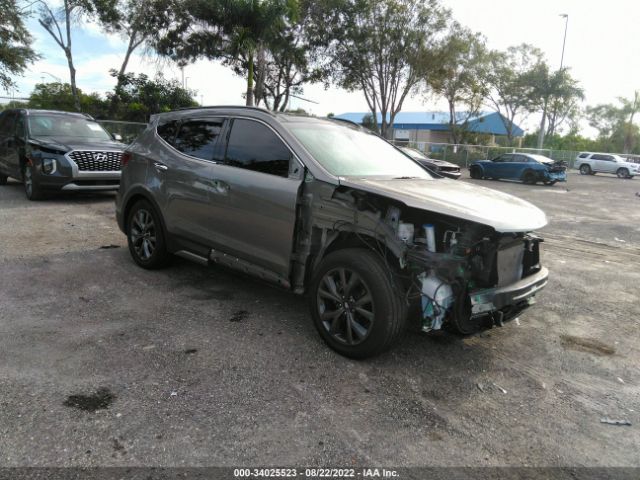 hyundai santa fe sport 2018 5xyzw4la1jg541913