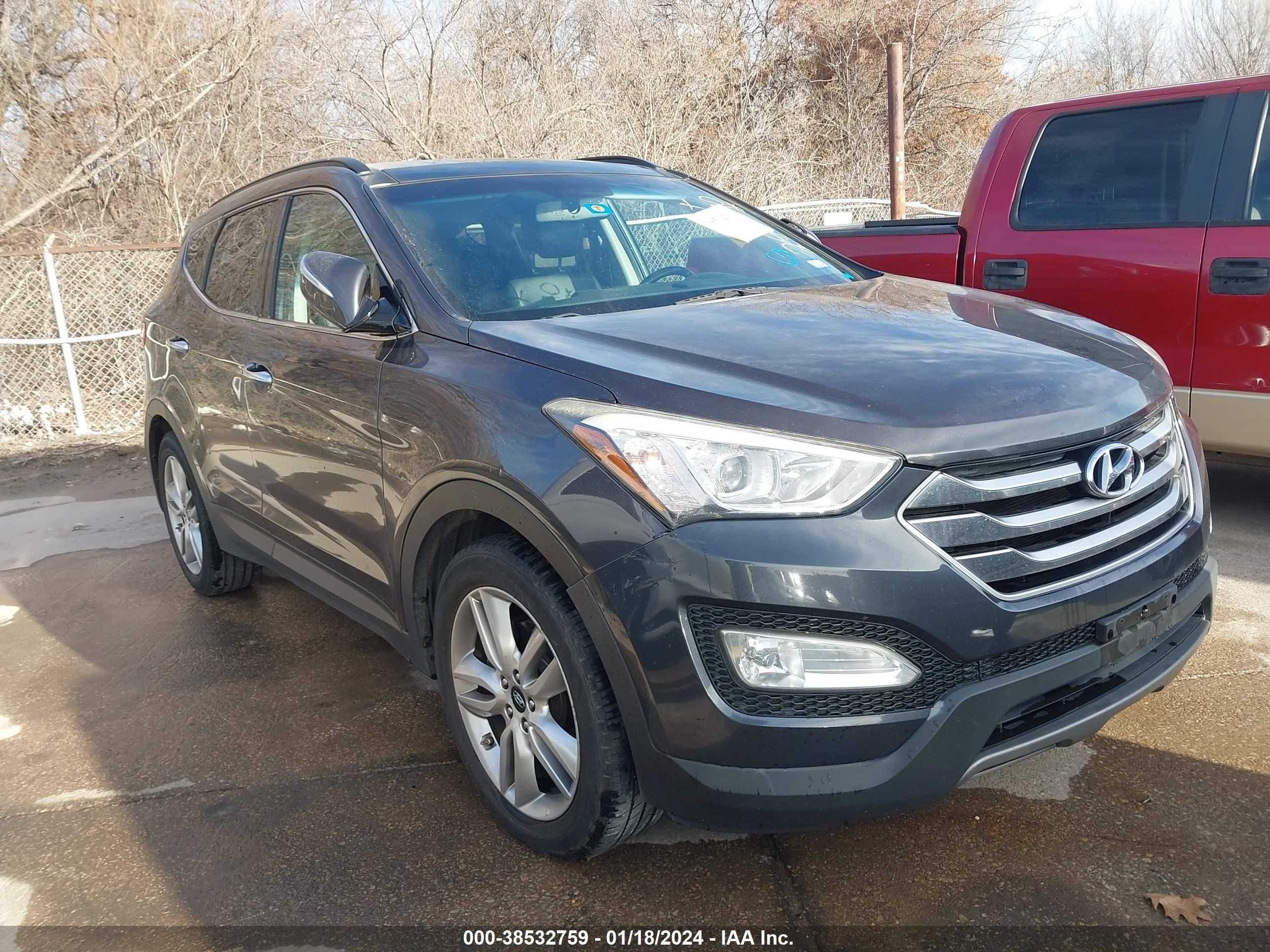 hyundai santa fe 2015 5xyzw4la4fg256890