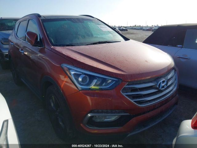 hyundai santa fe 2017 5xyzw4la4hg424112