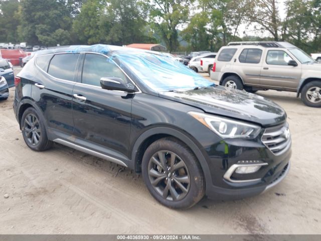 hyundai santa fe 2017 5xyzw4la4hg451746