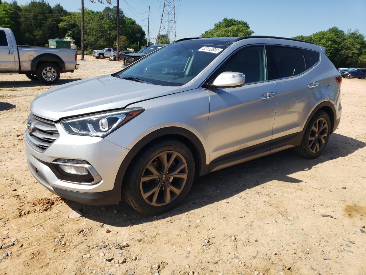 hyundai santa fe 2017 5xyzw4la4hg482088