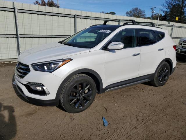 hyundai santa fe 2018 5xyzw4la4jg534261