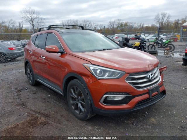 hyundai santa fe 2017 5xyzw4la6hg459928