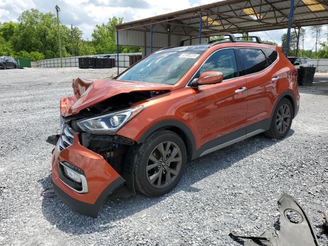 hyundai santa fe 2017 5xyzw4la6hg473960