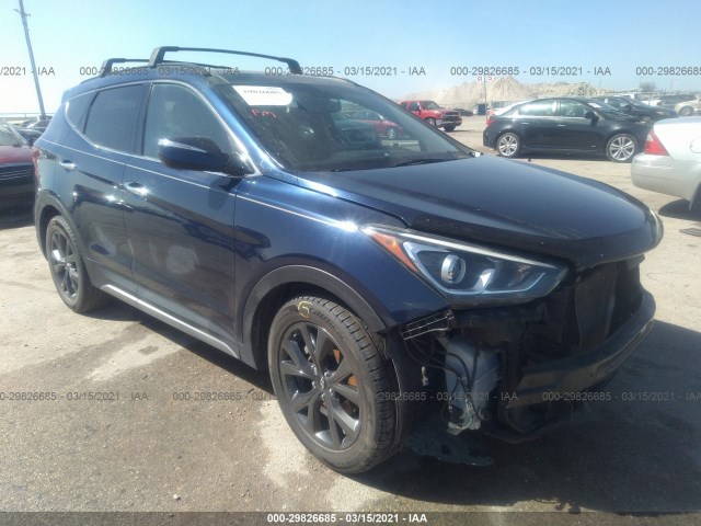 hyundai santa fe sport 2017 5xyzw4la7hg415839