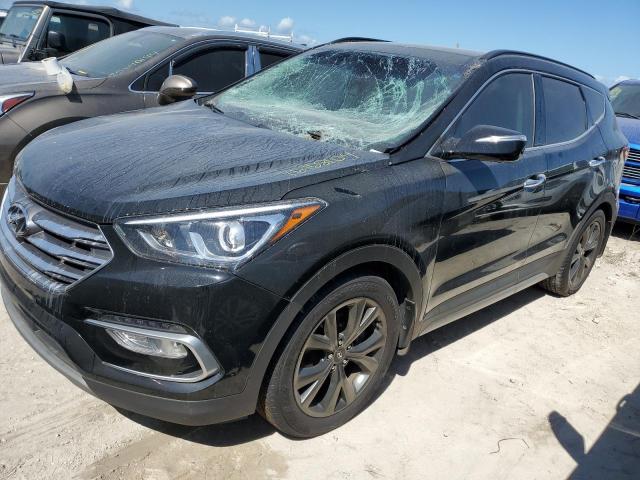 hyundai santa fe s 2018 5xyzw4la7jg555198