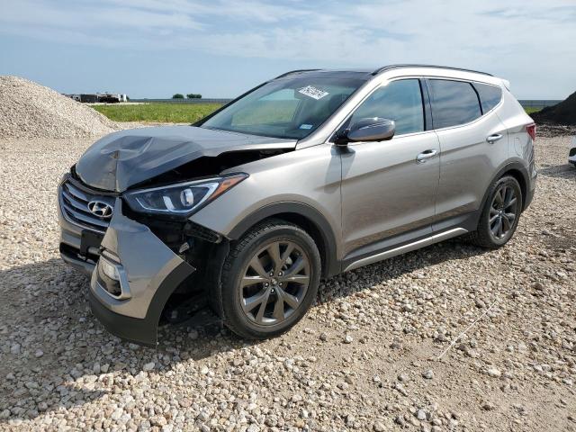 hyundai santa fe 2017 5xyzw4la8hg468937