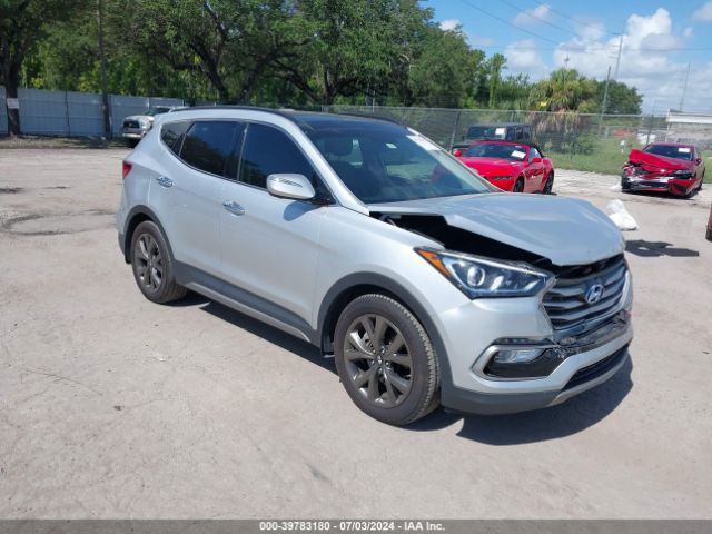 hyundai santa fe 2017 5xyzw4la8hg483647