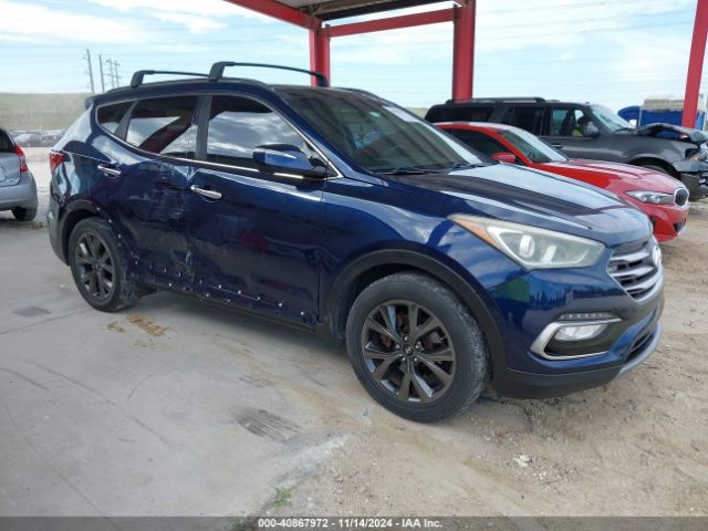 hyundai santa fe 2017 5xyzw4la9hg414224