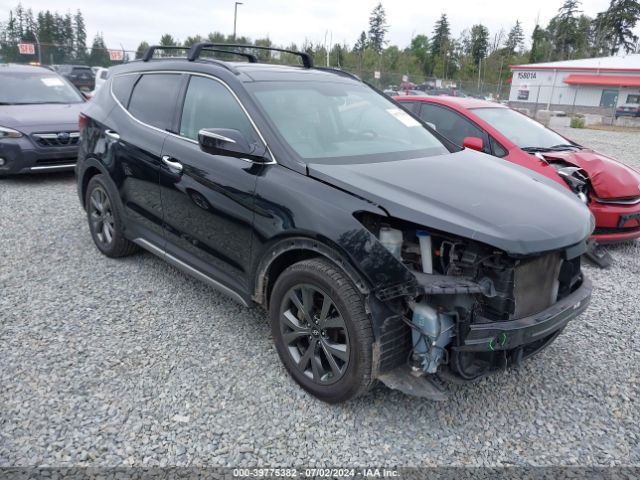 hyundai santa fe 2017 5xyzwdla0hg491029