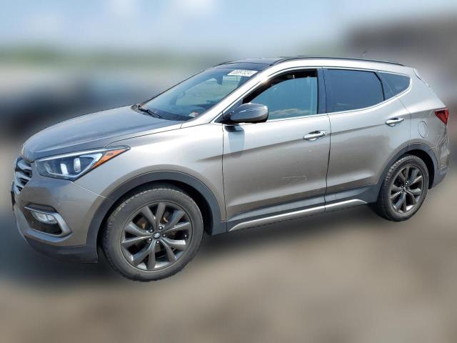 hyundai santa fe 2018 5xyzwdla0jg511950