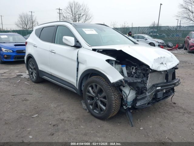 hyundai santa fe 2017 5xyzwdla2hg477455