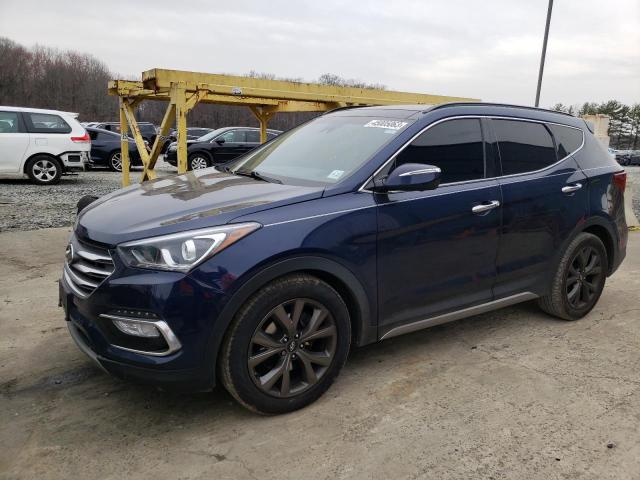 hyundai santa fe s 2018 5xyzwdla4jg544496