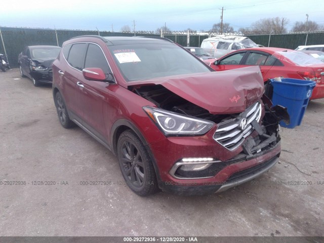 hyundai santa fe sport 2017 5xyzwdla5hg471147