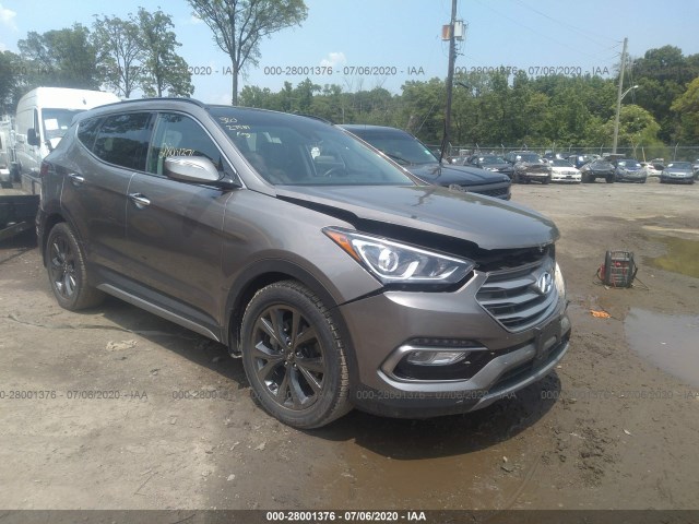 hyundai santa fe sport 2018 5xyzwdla5jg534186