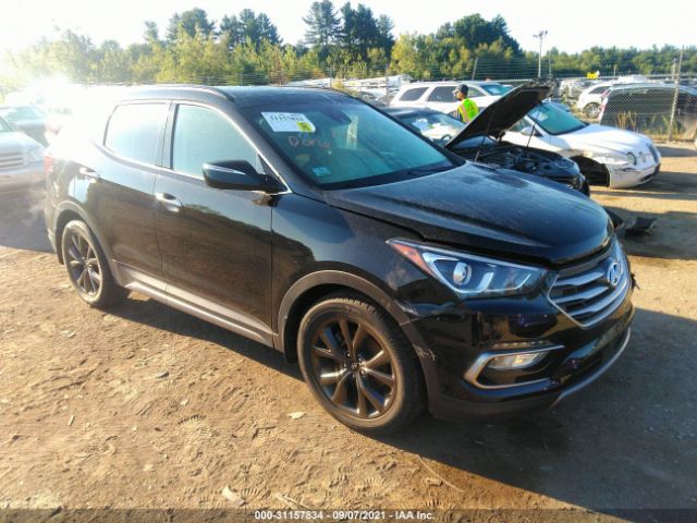 hyundai santa fe sport 2018 5xyzwdla6jg536335