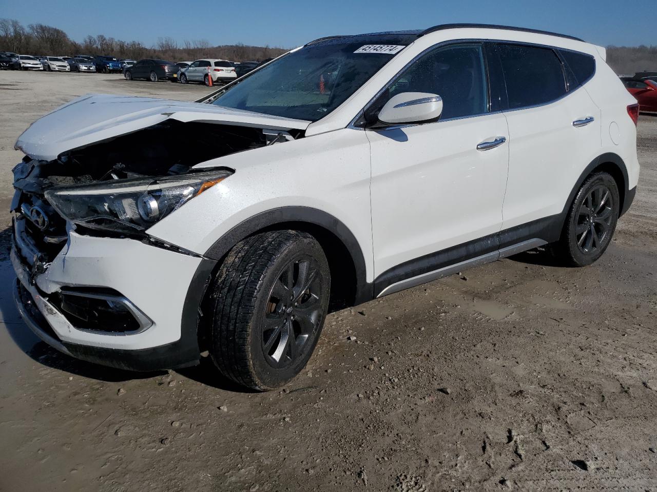 hyundai santa fe 2018 5xyzwdla7jg566945