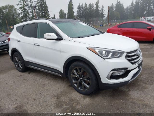 hyundai santa fe 2017 5xyzwdla8hg473197