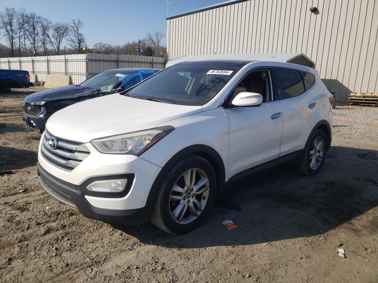 hyundai santa fe 2013 5xyzwdla9dg077581