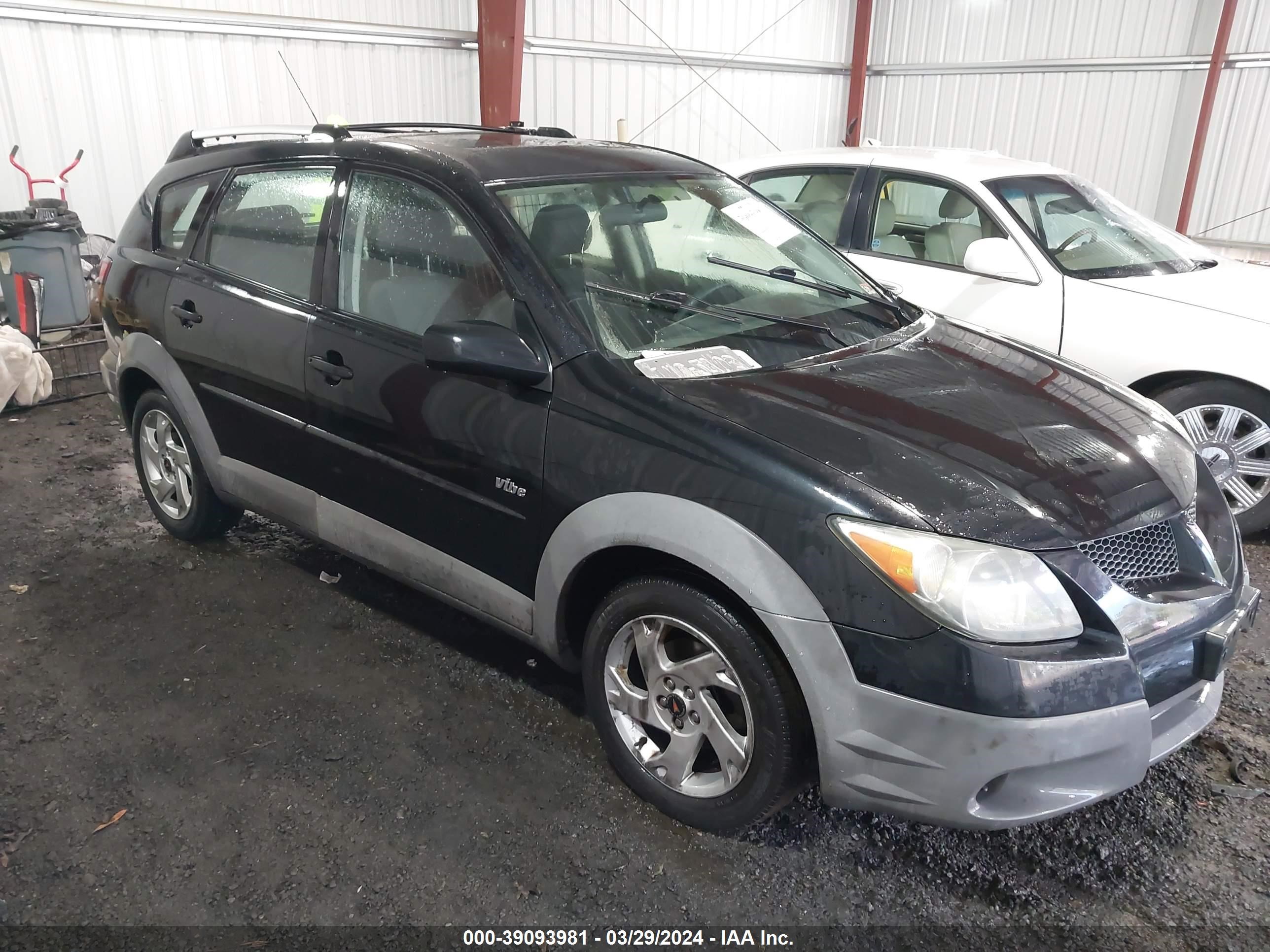 pontiac vibe 2003 5y2sl62803z405314