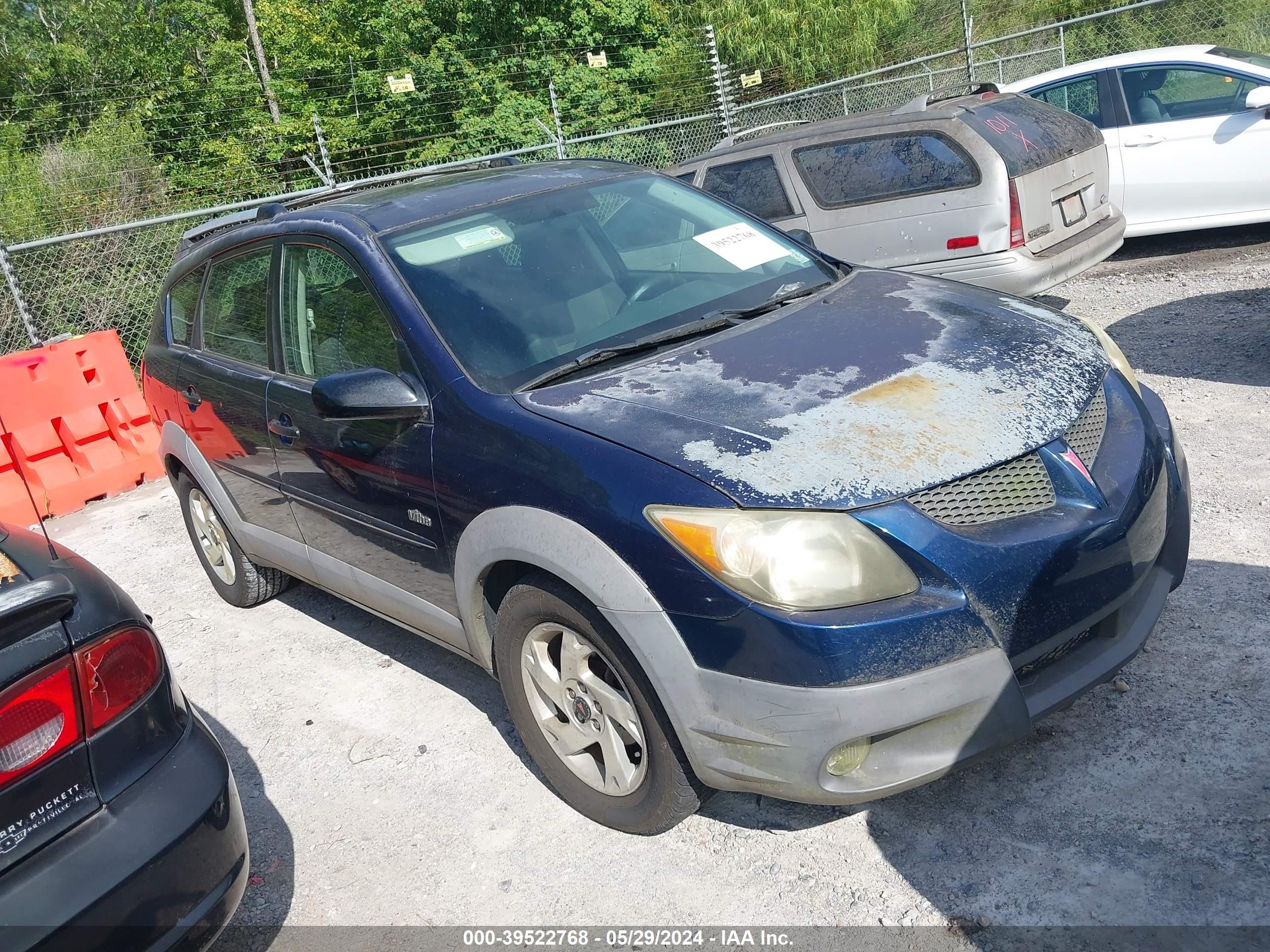 pontiac vibe 2003 5y2sl62803z416281