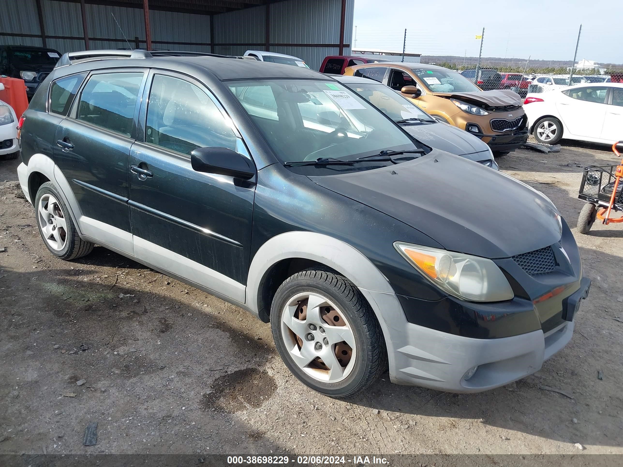 pontiac vibe 2003 5y2sl62803z422551