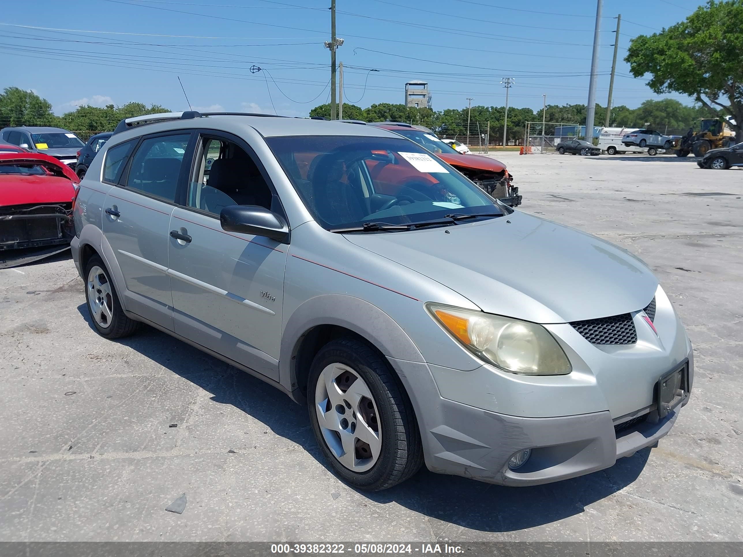 pontiac vibe 2003 5y2sl62833z433768