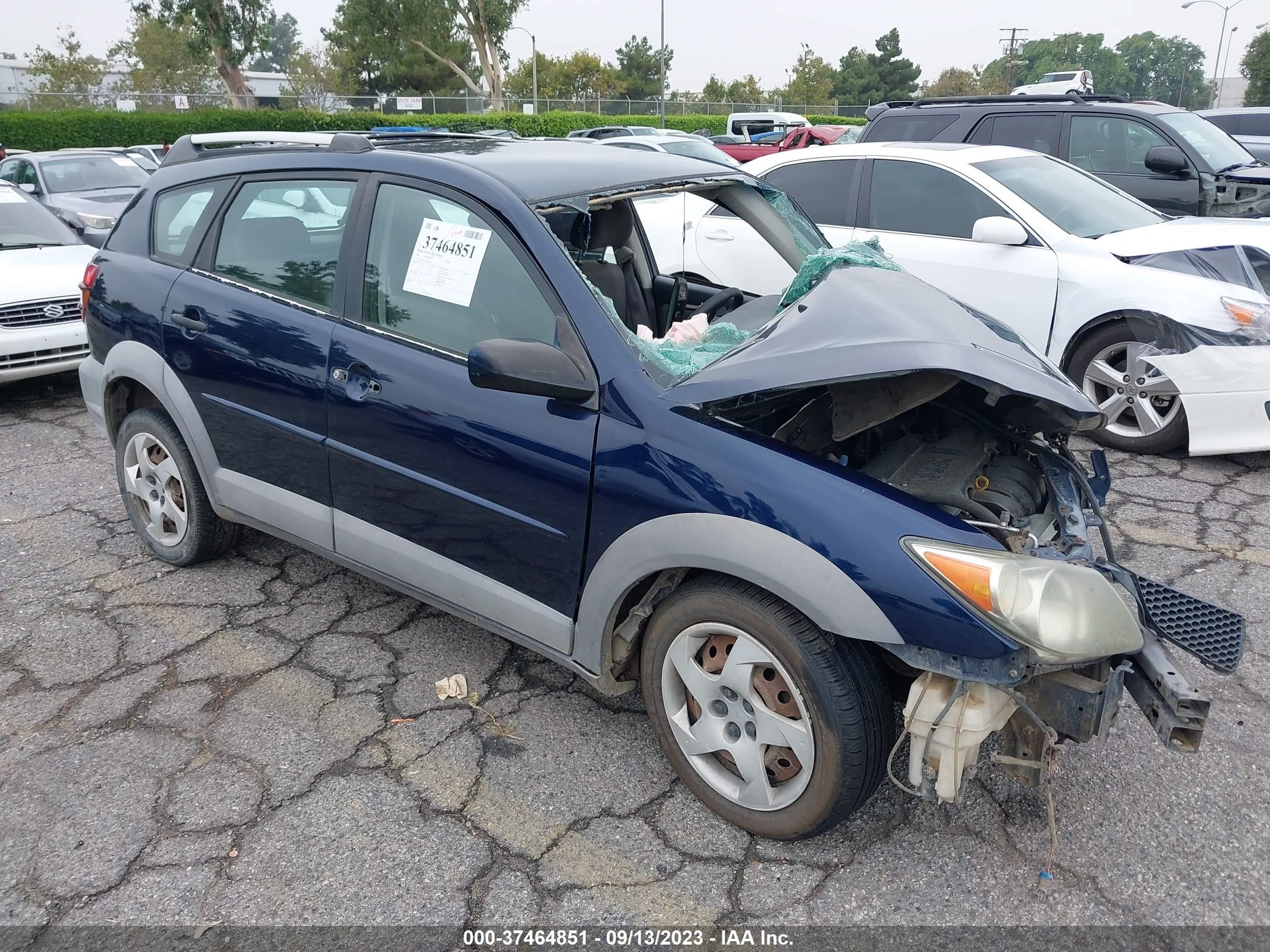 pontiac vibe 2003 5y2sl62843z469632