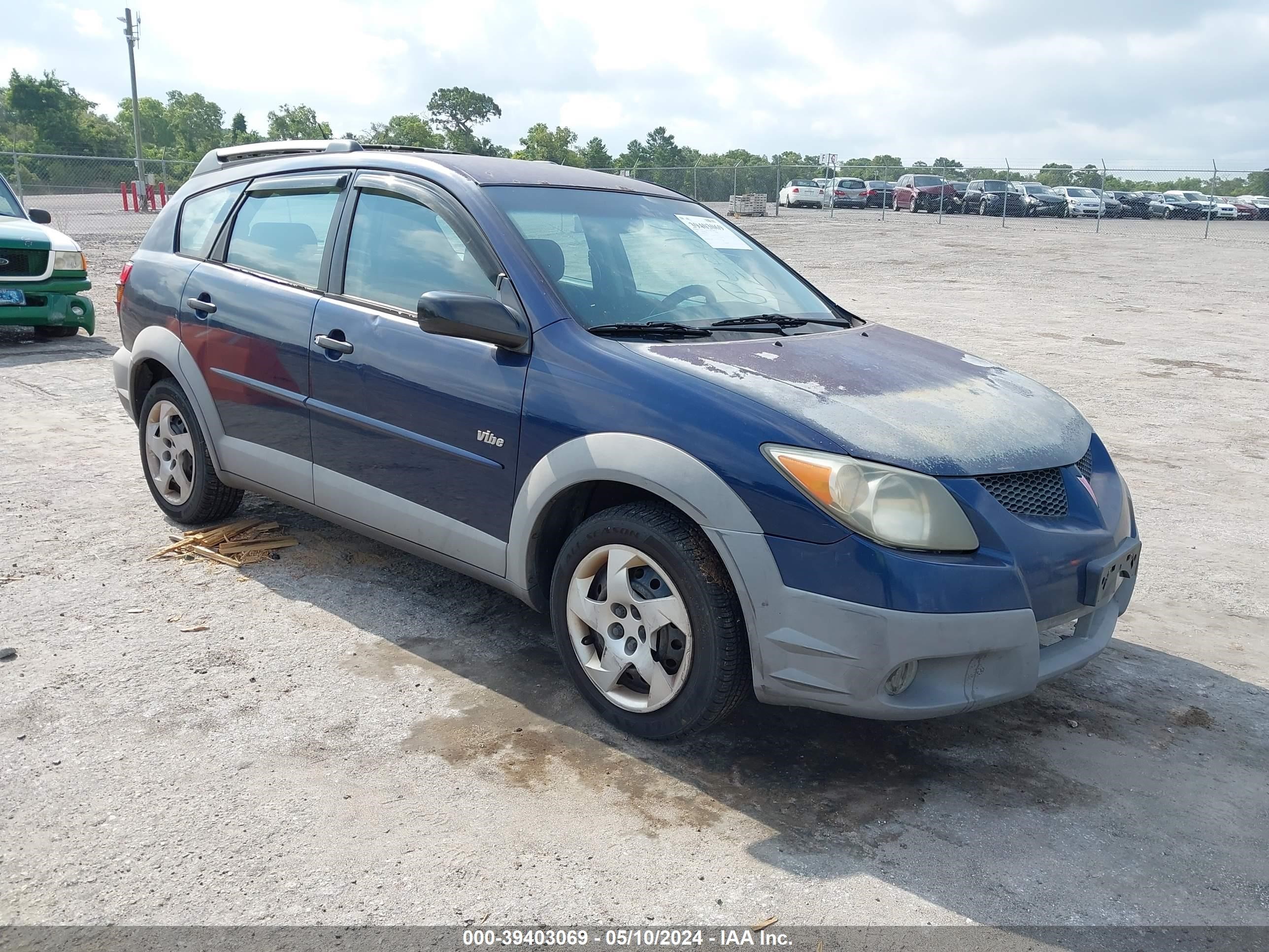 pontiac vibe 2003 5y2sl62873z451335